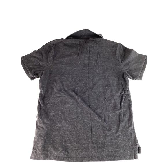 Polo Ralph Lauren Mens L Classic Polo Shirt Short Sleeve Dark Gray Logo - Picture 2 of 6
